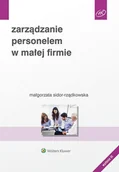 Ekonomia - Zarządzanie personelem w małej firmie Małgorzata Sidor-Rządkowska - miniaturka - grafika 1
