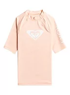 Koszulki dla dziewczynek - Roxy Lycra Krótki Rękaw WHOLEHEARTED Mädchen 8-16 Różowy 16/XXL - miniaturka - grafika 1