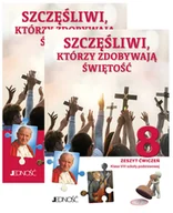 Podręczniki dla szkół podstawowych - Pakiet Szczęśliwi, którzy zdobywają świętość. Podręcznik i zeszyt ćwiczeń do religii dla klasy 8 szkoły podstawowej - Elżbieta Kondrak, - miniaturka - grafika 1
