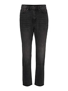 VERO MODA Damskie spodnie jeansowe, czarny, 29W x 30L - Spodnie damskie - miniaturka - grafika 1