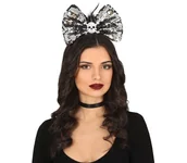 Dodatki do strojów karnawałowych - Opaska Kokarda Cekinowa - miniaturka - grafika 1