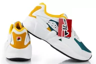 Sneakersy damskie - Buty Fila Mindblower  sneakersy białe -46 - miniaturka - grafika 1