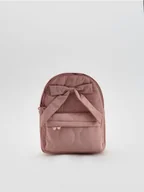 Plecaki - Reserved - Plecak z przeszyciami - różowy - miniaturka - grafika 1