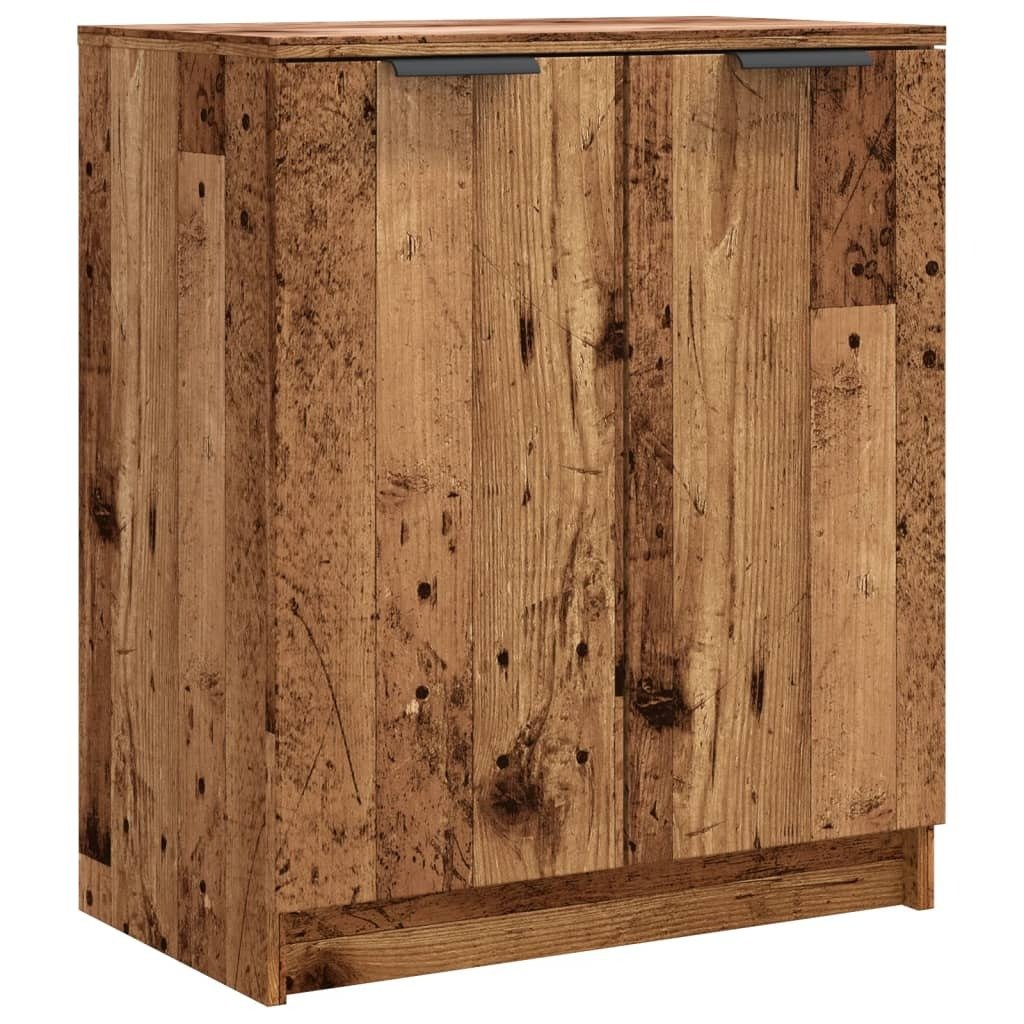 vidaXL Szafka na buty o wyglądzie starego drewna 59x35x70 cm materiał drewnopochodny