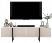 Szafki RTV - Komoda Rtv Szafka Rtv w stylu Boho Kaszmir Mat 180 cm - miniaturka - grafika 1