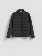 Kurtki męskie - Reserved - Kurtka ze stójką - granatowy - miniaturka - grafika 1