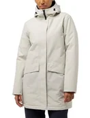 Płaszcze damskie - Jack Wolfskin Płaszcz damski Tempelhof W Coat, Piecz??, L - miniaturka - grafika 1