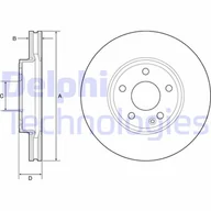 Tarcze hamulcowe - Delphi Tarcza hamulcowa BG4788C - miniaturka - grafika 1