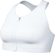 Biustonosze - Nike W Nk DF Swsh Zip Front Biustonosz Sportowy Kobiety - miniaturka - grafika 1