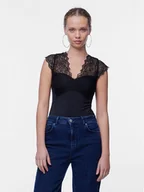 Body - Pieces Body Tatianna 17114311 Czarny Slim Fit - miniaturka - grafika 1