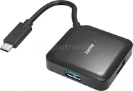 Huby USB - Hama hub USB-C 4xUSB-A 3.1 gen 1 200112 - miniaturka - grafika 1
