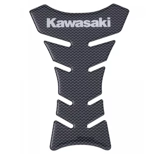 Tankpad Kawasaki Naklejka Na Bak Motocykla Carbon - Akcesoria motocyklowe - miniaturka - grafika 1