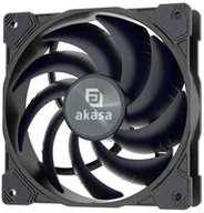 Wentylatory komputerowe - Akasa Alucia SM12 PWM Lüfter, 120mm - schwarz AK-FN128 - miniaturka - grafika 1