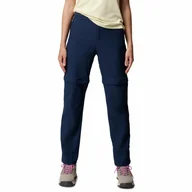 Odzież trekkingowa damska - Spodnie z odpinanymi nogawkami damskie Columbia Leslie Falls Convertible Pant - miniaturka - grafika 1