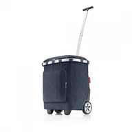Torby podróżne - Wózek carrycruiser plus, herringbone dark blue kod: ROF4113 - miniaturka - grafika 1