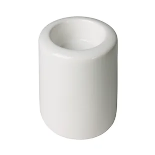 Świecznik MICHIGAN 7 x 7 x 9 cm biały - Świeczniki - miniaturka - grafika 1