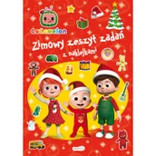 Książki edukacyjne - Cocomelon. Zimowy zeszyt zadań z naklejkami - miniaturka - grafika 1