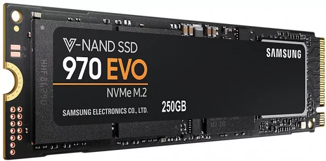 Samsung 970 wewnętrznej pamięci SSD, czarny 250 GB MZ-V7E250BW