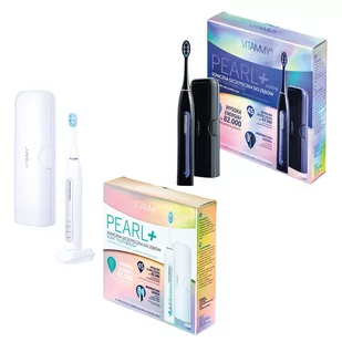 VITAMMY Pearl+ z etui + VITAMMY Pearl+ noire  / z etui Zestaw prezentowy - szczoteczki soniczne - Szczoteczki elektryczne - miniaturka - grafika 1