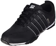 Trampki męskie - K-Swiss Męskie trampki Arvee 1.5, czarne/białe/SLVR/Split, 45 UK, Black Wht Slvr Split, 44.5 EU - miniaturka - grafika 1