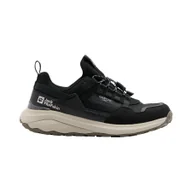 Buty trekkingowe damskie - Damskie buty outdoorowe Jack Wolfskin DROMOVENTURE ATHLETIC TEXAPORE LOW W Phantom - 37,5 - miniaturka - grafika 1