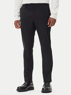 Calvin Klein Spodnie materiałowe LV04LB610G Czarny Slim Fit - Spodnie męskie - miniaturka - grafika 1
