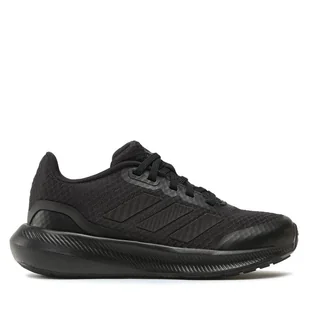 Buty do biegania adidas RunFalcon 3 Sport Running Lace Shoes HP5842 Czarny - Buty dla dziewczynek - miniaturka - grafika 1