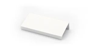 Uchwyt meblowy krawędziowy BIAŁY POŁYSK lekki wytrzymały UA06 43,6cm 416/436 - Meble modułowe i akcesoria - miniaturka - grafika 1