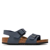 Buty dla chłopców - Sandały Birkenstock New York Kids Bf 0087773 Granatowy - miniaturka - grafika 1