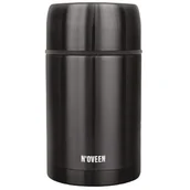 Akcesoria do oczyszczaczy i nawilżaczy powietrza - Termos obiadowy NOVEEN TB955 Black Transparent 800 ml - miniaturka - grafika 1