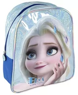 Plecaki szkolne i tornistry - Plecak dziecięcy błyszczący Frozen II - niebieski - miniaturka - grafika 1