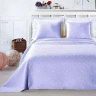 Narzuty - DecoKing DecoKing - Narzuta Elodie - Liliowy + Poszewka 240x260+2*50x60 cm - miniaturka - grafika 1