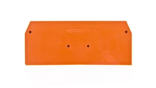 Wago Ścianka końcowa pomarańczowa 280-326 25szt. 280-326 - Kostki, złączki, wtyczki - miniaturka - grafika 1