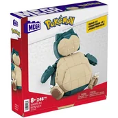 Klocki - Klocki konstrukcyjne MATTEL Pokémon Mega Construx Snorlax HLB70 - miniaturka - grafika 1