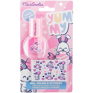 Martinelia Yummy zestaw lakier do paznokci + naklejki do paznokci - Lakiery do paznokci - miniaturka - grafika 1