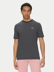 BOSS T-Shirt TalesStripe 50499334 Czarny Relaxed Fit - Koszulki męskie - miniaturka - grafika 1
