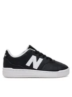 Buty dla dziewczynek - New Balance Sneakersy GSB80BW Czarny - miniaturka - grafika 1
