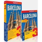 Atlasy i mapy - Explore! guide Barcelona 3w1 w.2016 Nowa - miniaturka - grafika 1