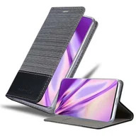Etui i futerały do telefonów - Etui Cadorabo do Samsung Galaxy S20 ULTRA etui ochronne w kolorze szarym etui na telefon komórkowy pokrowiec na książkę - miniaturka - grafika 1