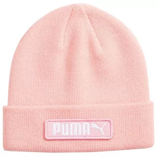 Czapki damskie - Czapka Puma Classic Cuff Beanie Jr 023462 (kolor Różowy, rozmiar Junior) - grafika 1