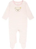 Śpiochy dla niemowląt - Steiff Śpioszki w kolorze jasnoróżowym - miniaturka - grafika 1