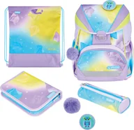Plecaki - Zestaw tornister plecak Ultralight XL Plus 22l Ombre Little Monster Herlitz - miniaturka - grafika 1