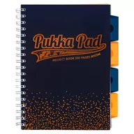 Szkolne artykuły papiernicze - Project book blush navy B5 kratka PUKKA - miniaturka - grafika 1