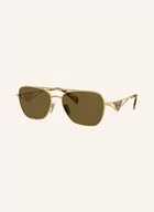 Okulary przeciwsłoneczne - Prada Okulary Przeciwsłoneczne Pr a50s gold - miniaturka - grafika 1