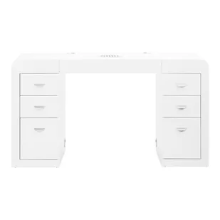 Biurko Kosmetyczne 314 Białe - Meble kosmetyczne - miniaturka - grafika 3