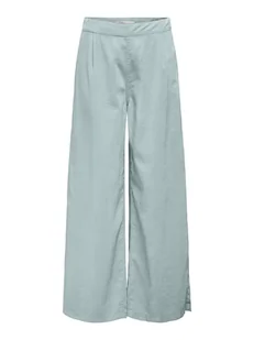 ONLY Spodnie w kolorze błękitnym - Spodnie damskie - miniaturka - grafika 1