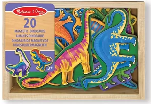 Melissa&Doug Magnesy dinozaury 000772104760 - Zabawki kreatywne - miniaturka - grafika 1