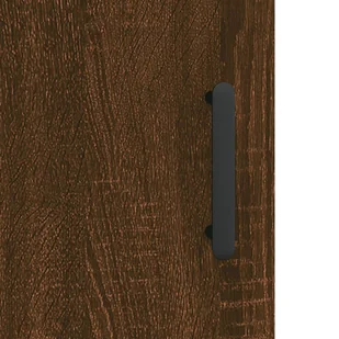Szafka, brązowy dąb, 34,5x34x90 cm, materiał drewnopochodny Lumarko! - Szafki do salonu - miniaturka - grafika 10
