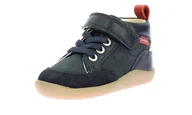 Botki damskie - Kickers Chłopiec Unisex Kinder FRELINI Botki, 24 EU, granatowy, 24 EU - miniaturka - grafika 1