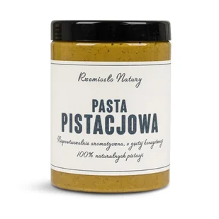PASTA PISTACJOWA 1000g (PRZEŹROCZYSTE) - Słodkie kremy i masła - miniaturka - grafika 1